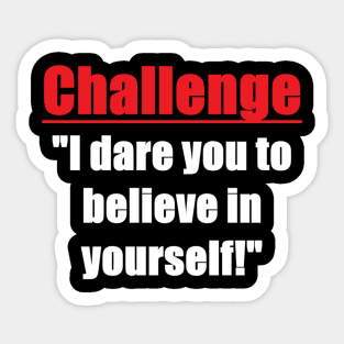 Challenge Sticker